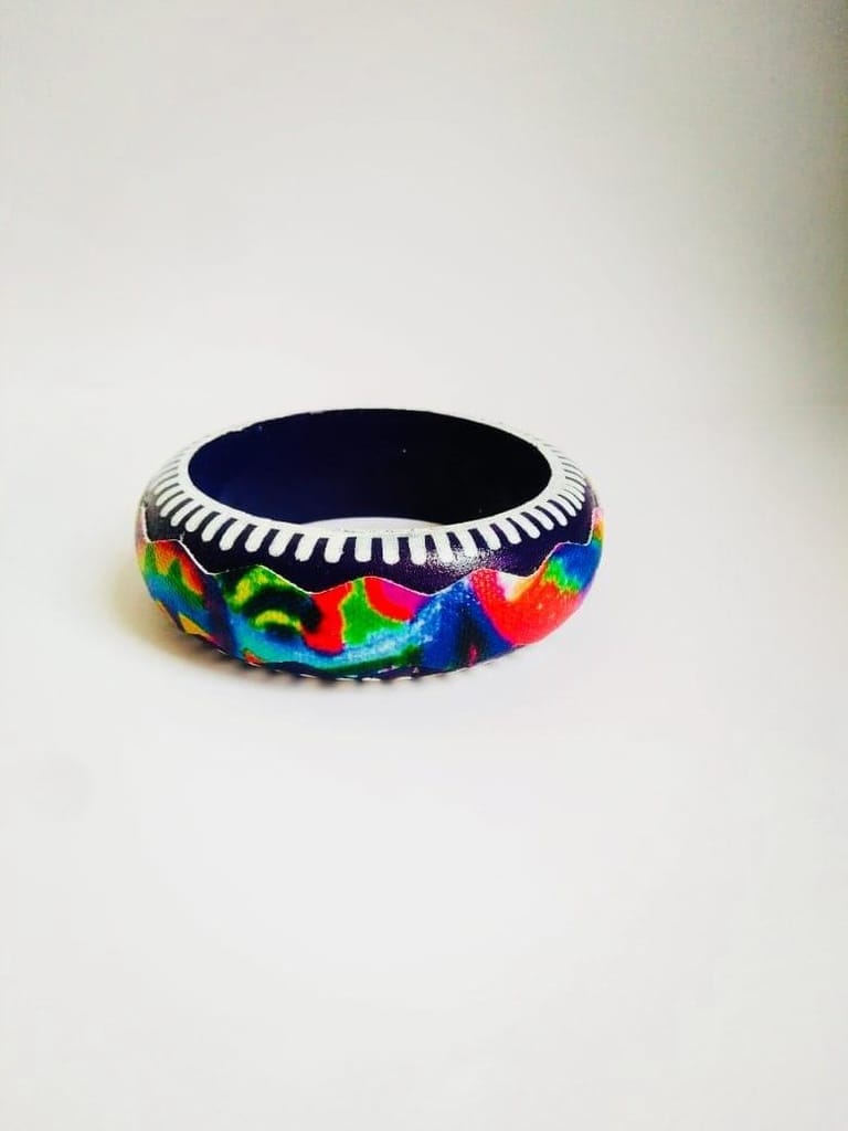 A Quirky Affair - Purply Splash Bangle