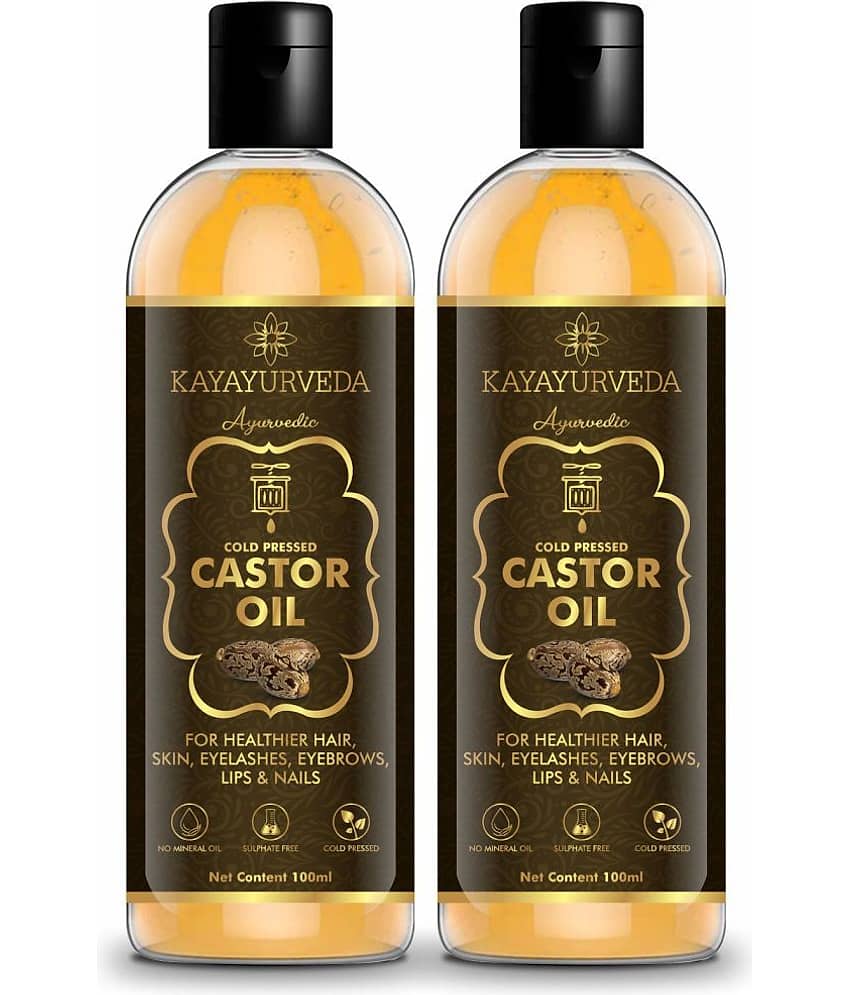 KAYAYURVEDA - Anti Hair Fall Castor Oil 200 ml ( Pack of 2 )