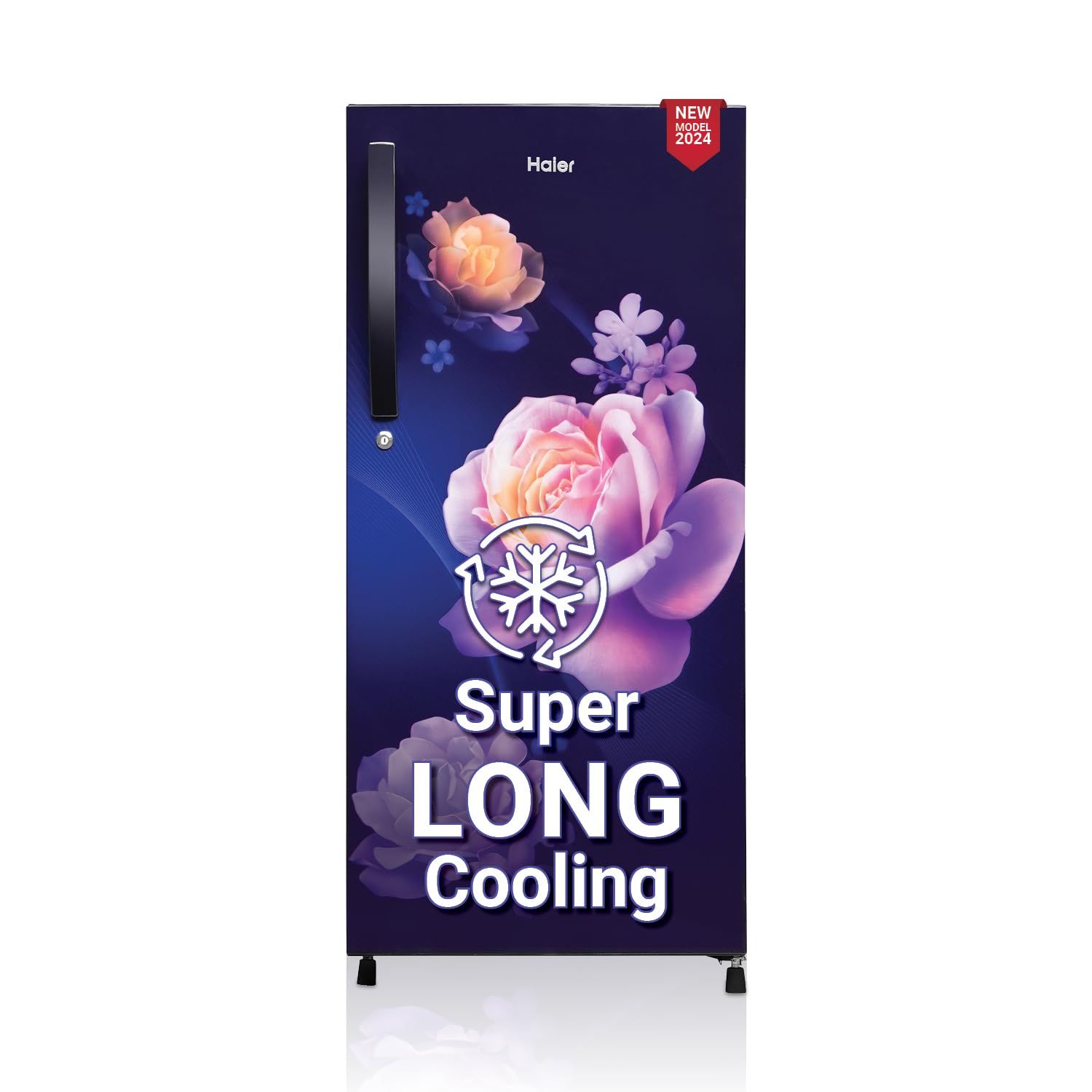 Haier 190 L, 2 Star, Direct-Cool Single Door Refrigerator (HED-202MN-P, Marine Noisettes, 2024 Model) Haier 190 L, 2 Star, Direct-Cool Single Door Refrigerator (HED-202MN-P, Marine Noisettes, 2024 Model) - Marine Noisettes
