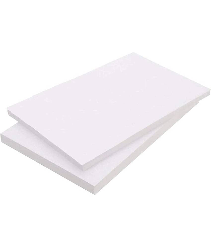 Eclet A4 100 pcs White thick drawing Sheets Craft 225 GSM Sheet Artists Ivory Sheets A4 Size, Smooth Finish, HEAVY GSM Ivory Drawing Paper, or Greeting Cards, Art & Craft Home, School, Office Stationery