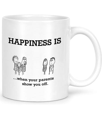 Idream Quote Printed Ceramic Coffee Mug 1 Pcs 330 mL