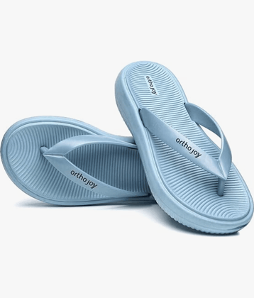 ORTHO JOY Light Blue Women's Daily Slipper