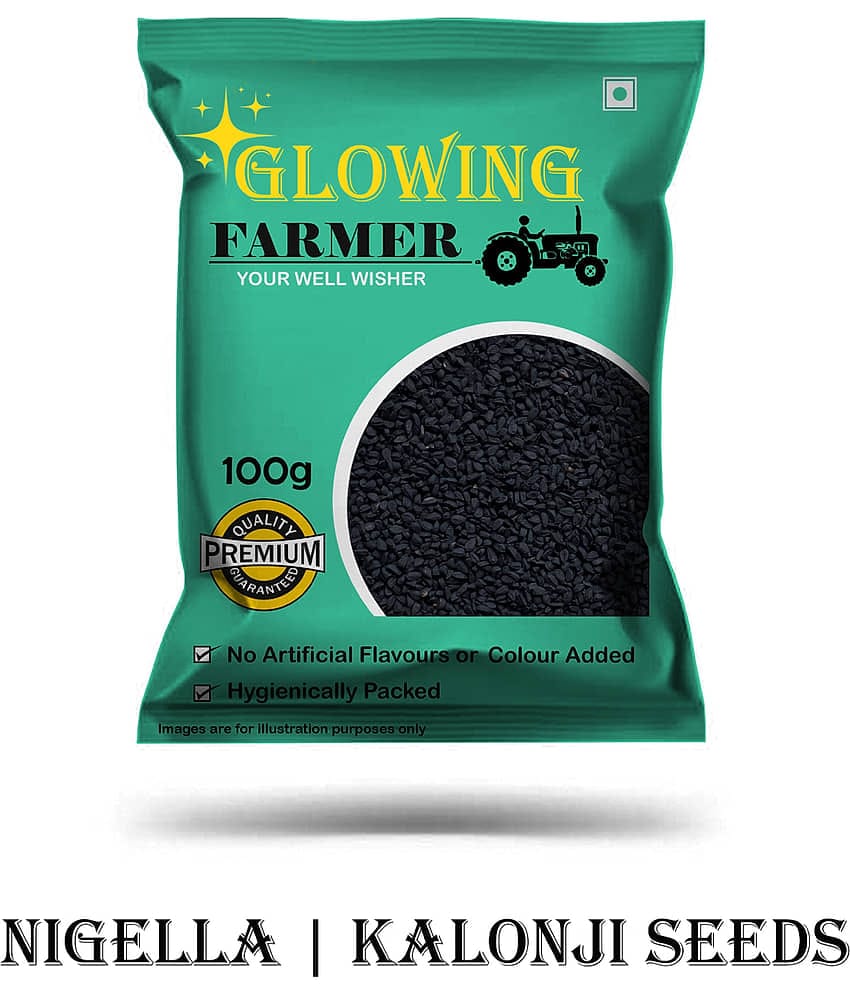 GLOWING FARMER Nigella Seeds | Kalonji Seeds 100 gm