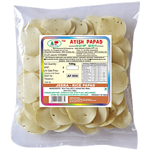Atish Papad - Jeera Rice, 100 g Pouch