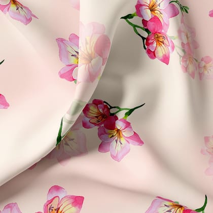 Colorfull Floral Digital Printed Fabric