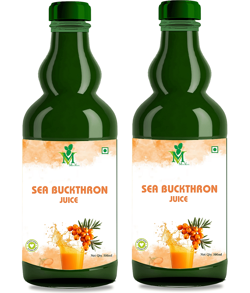 Sea Buckthorne sugar free Juice Pack of 2 - 500ml