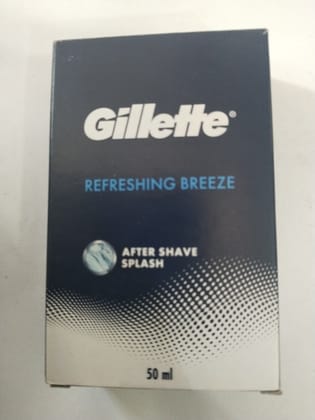 Gillette Refreshing breeze After shave Splash 