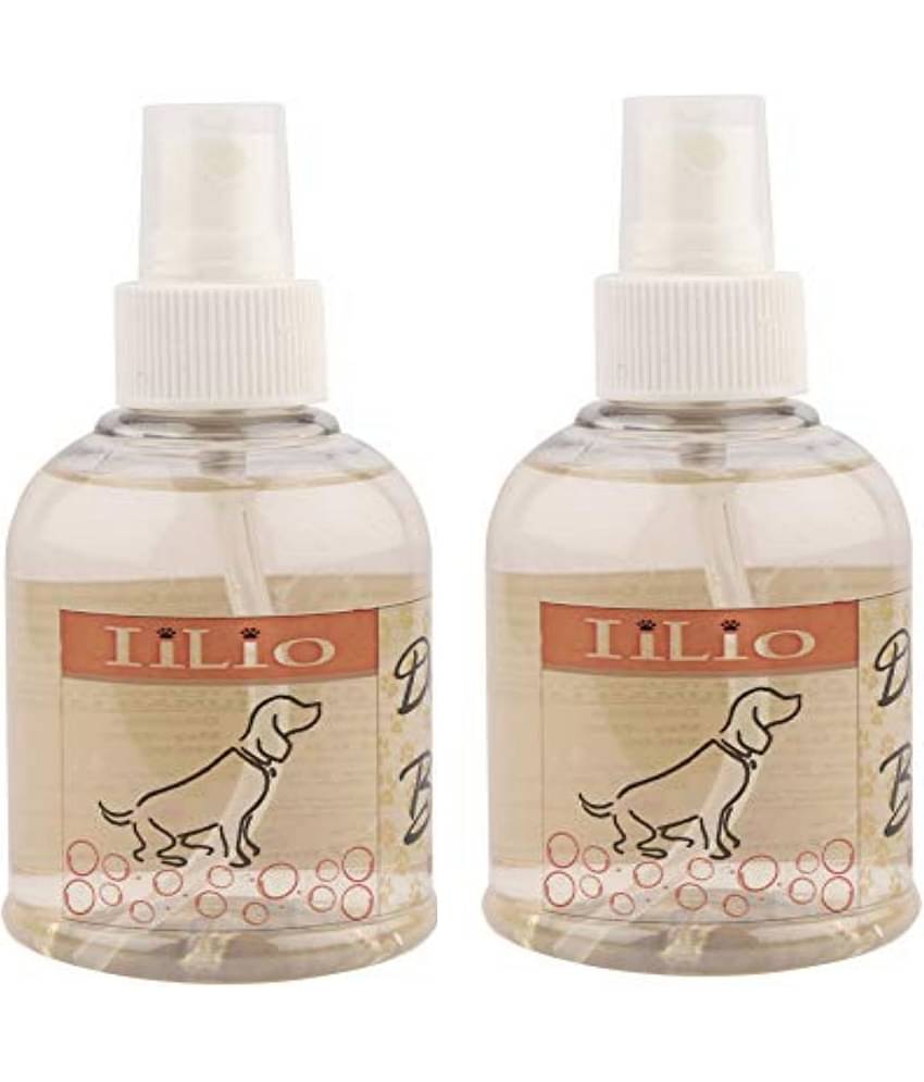 Iilio Natural Waterless Dry Bath for Dog with Long Lasting Fragnanc Pack of 2 (350ml)
