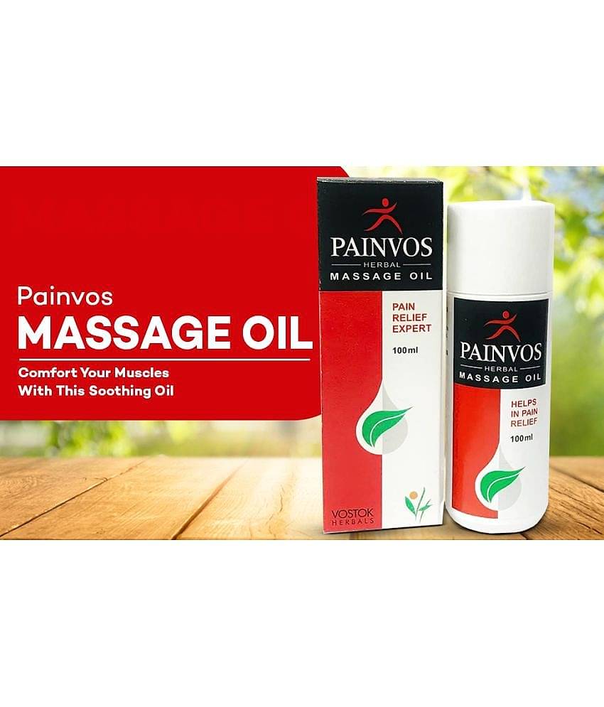 VOSTOK HERBALS PAIN VOS MASSAGE OIL  100ML (PACK OF 2)