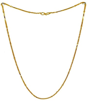 shankhraj mall Gold Plated Chain ( Set of 1 )