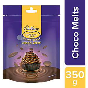 Cadbury Baking Range - Choco Melts, Delectable & Creamy, 350 g Pouch