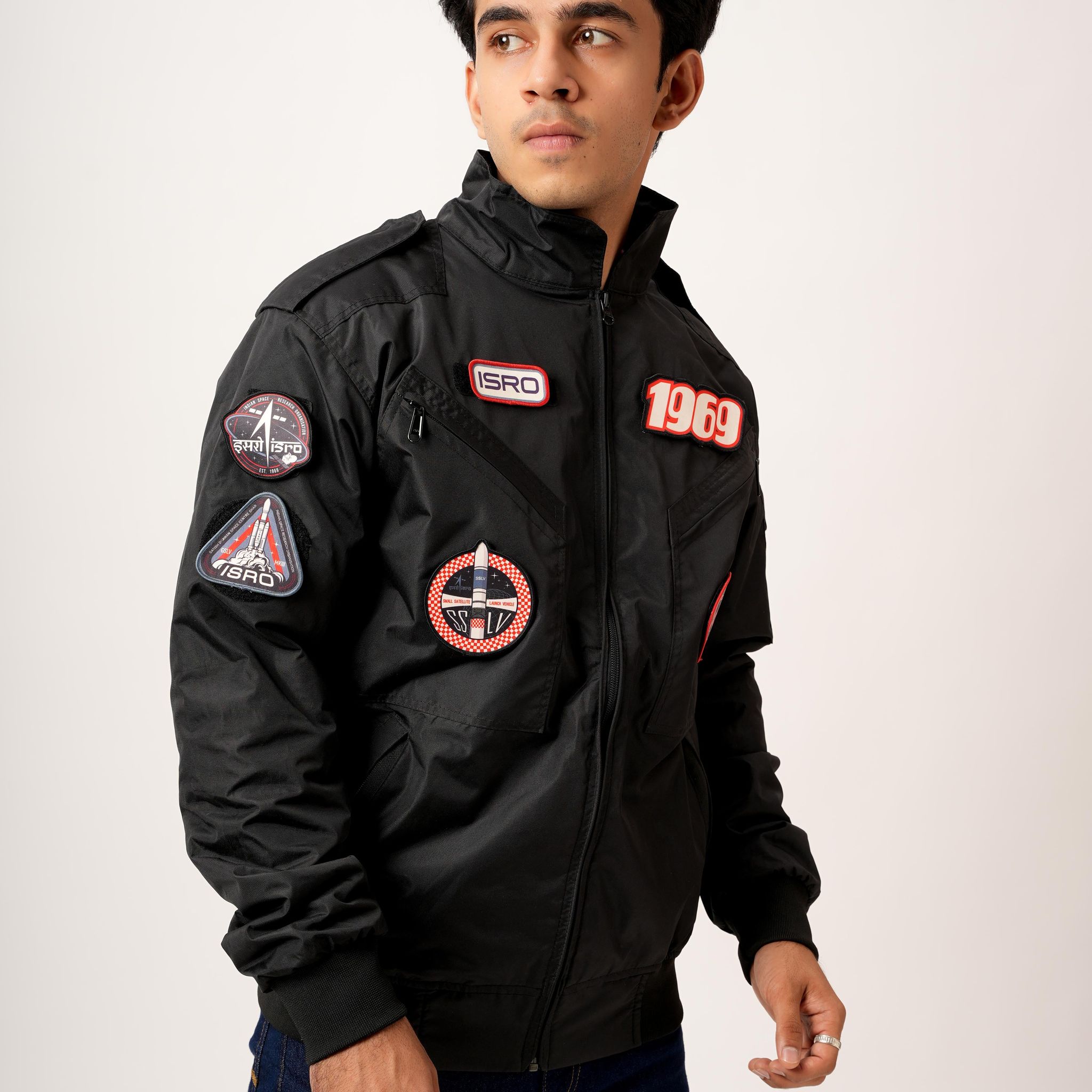 ISRO Bomber Jacket-S / Black