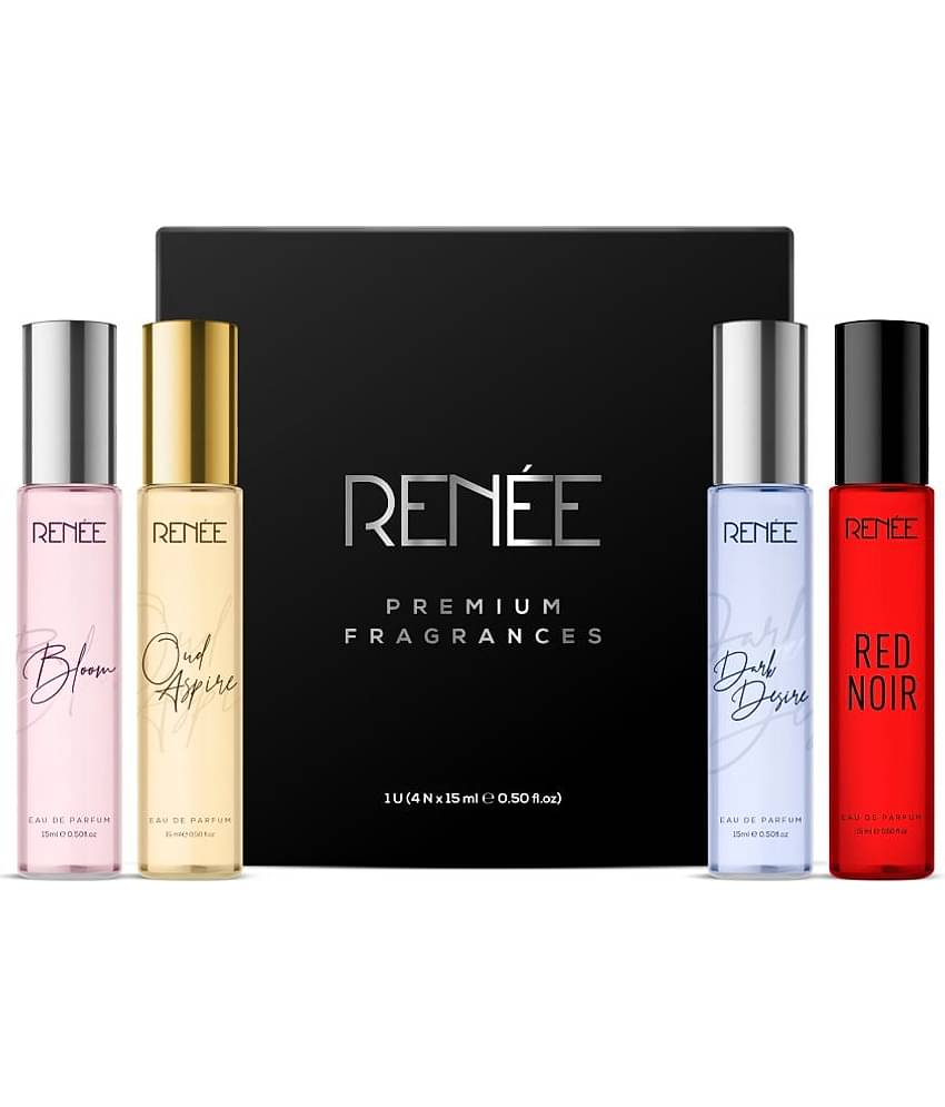 RENEE Women's Premium Perfume Gift Set Combo, Long-Lasting Scents, 15ml Each Pack of 4