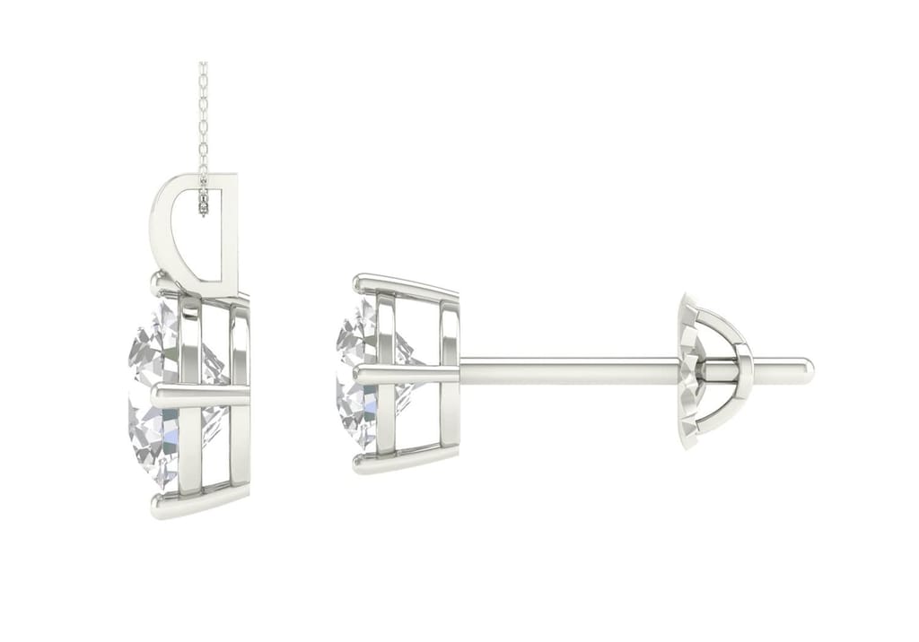 Timeless Round Solitaire Set