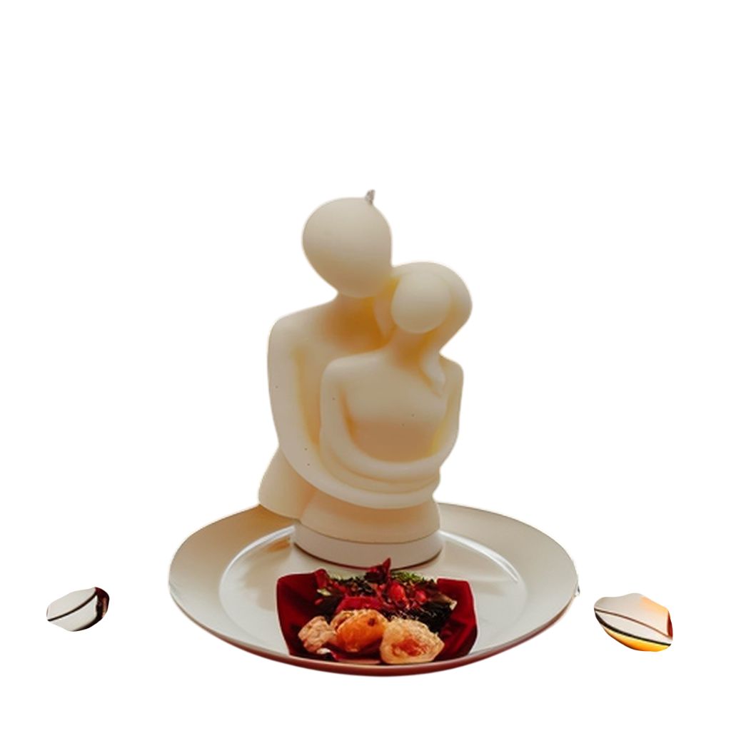 Love Birds Couple Candle - Romantic Valentine's Day Gift