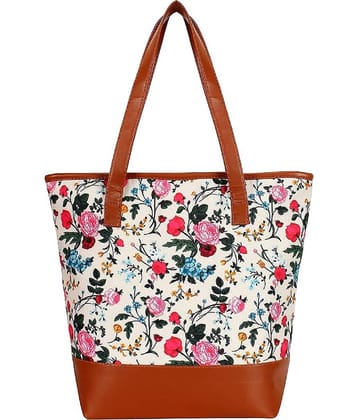 SAKWOODS - Beige Canvas Handheld