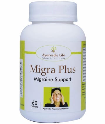 Ayurvedic Life MIGRA PLUS Tablet 60 no.s Pack Of 1