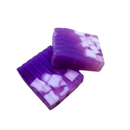 Lush Lavender- Glycerin Luxury Handmade Soap with Lavender essential Oil- 110 Gms Lush Lavender- Glycerin Luxury Handmade Soap with Lavender essential Oil- 110 Gms
