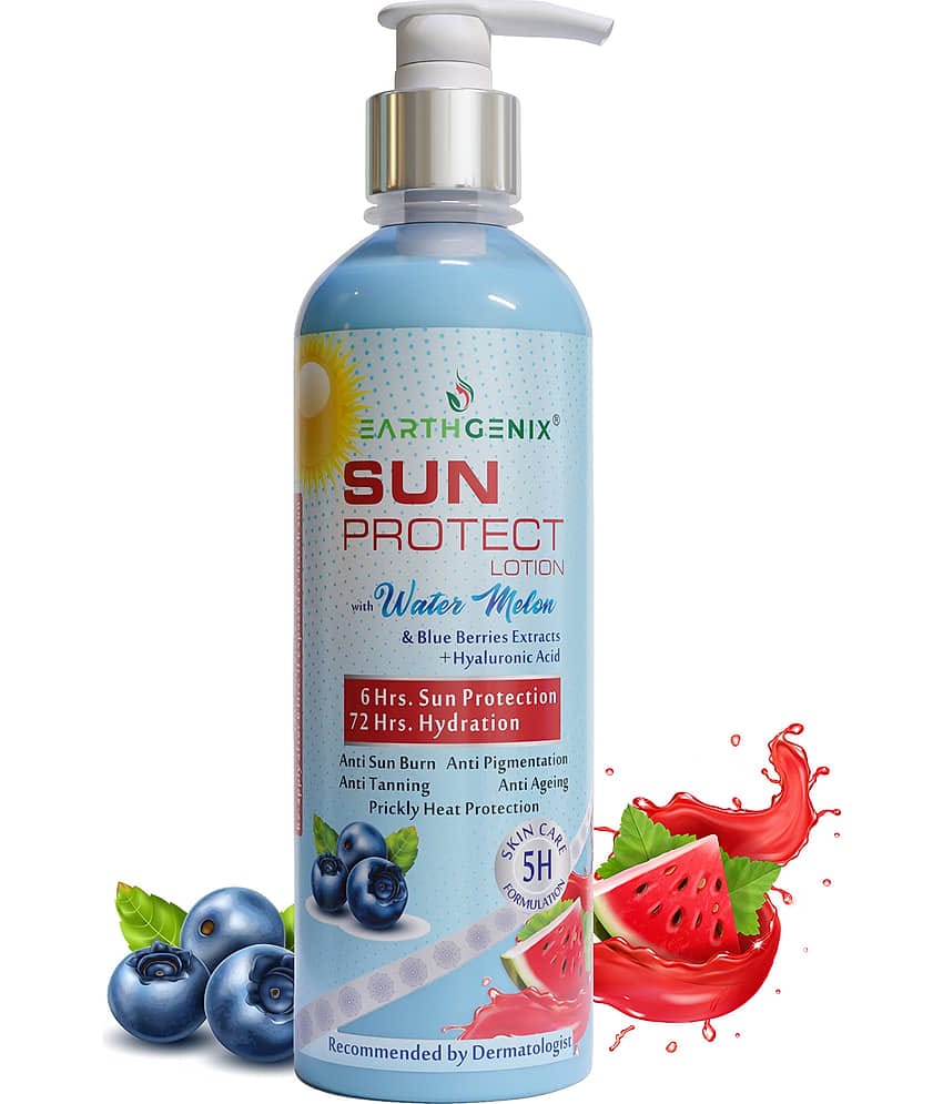 Earthgenix - Sun Protection Lotion For All Skin Type 300 ml ( Single Pack )