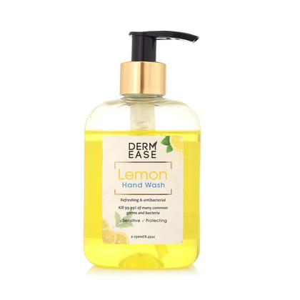 Dermease Pure Hand Wash for Gentle Clean & Hydration Lemon