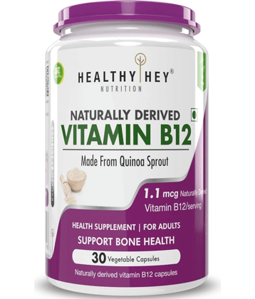 HEALTHYHEY NUTRITION Vitamin B12 ( Pack of 1 )