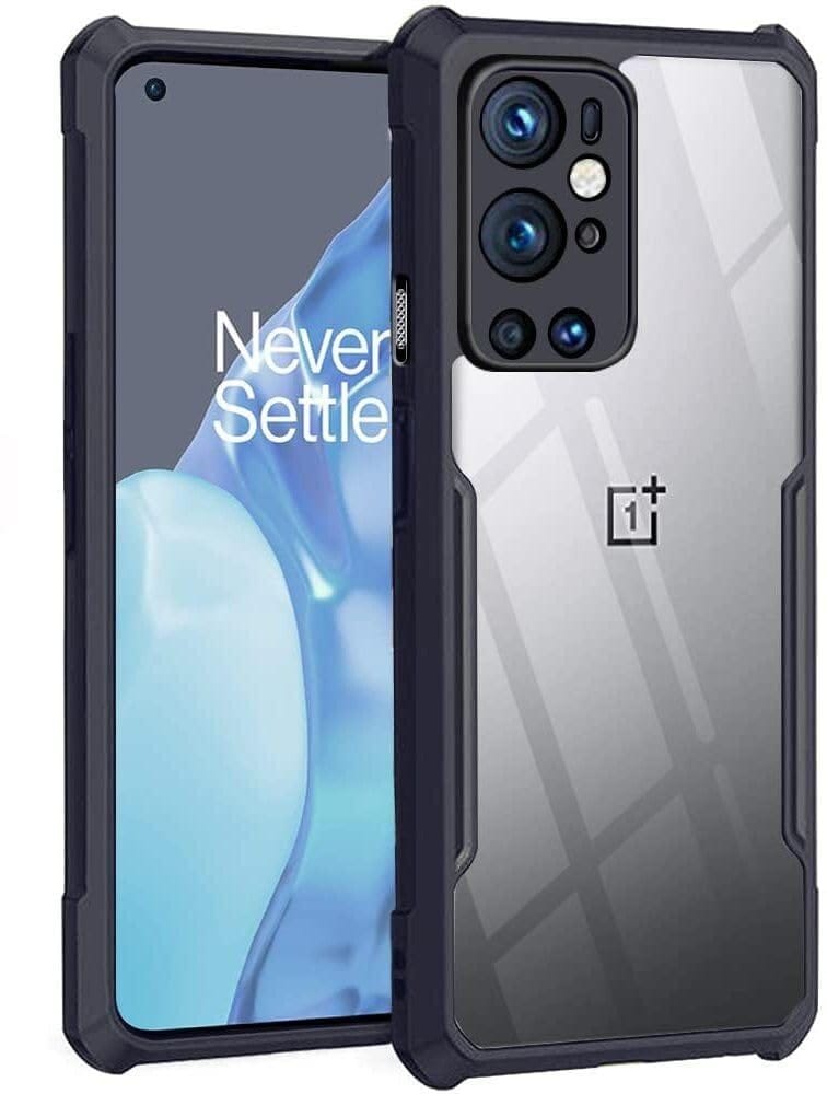 PLUGTECH Slim Shockproof Case | Matte Black Soft | Drop Protection | Precise Cutouts | Premium Mobile Cover for Oneplus 9 Pro
