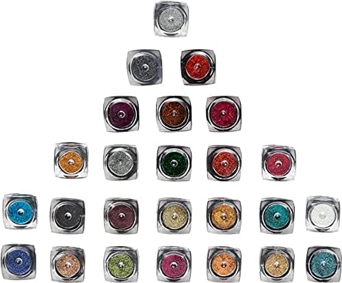 Elecsera MultiColor Nail Art Glitter Sparkle Dust Powder (Multicolor) - Makeup - Eyes | Buy online on ZillyBuy