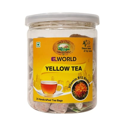 Elworld Agro & Organic Food Products Yellow Tea 40g Elworld Agro & Organic Food Products Yellow Tea 40g