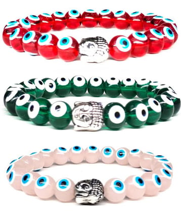 DAIVYA WELLNESS - Multicolor Bracelet ( Pack of 3 )
