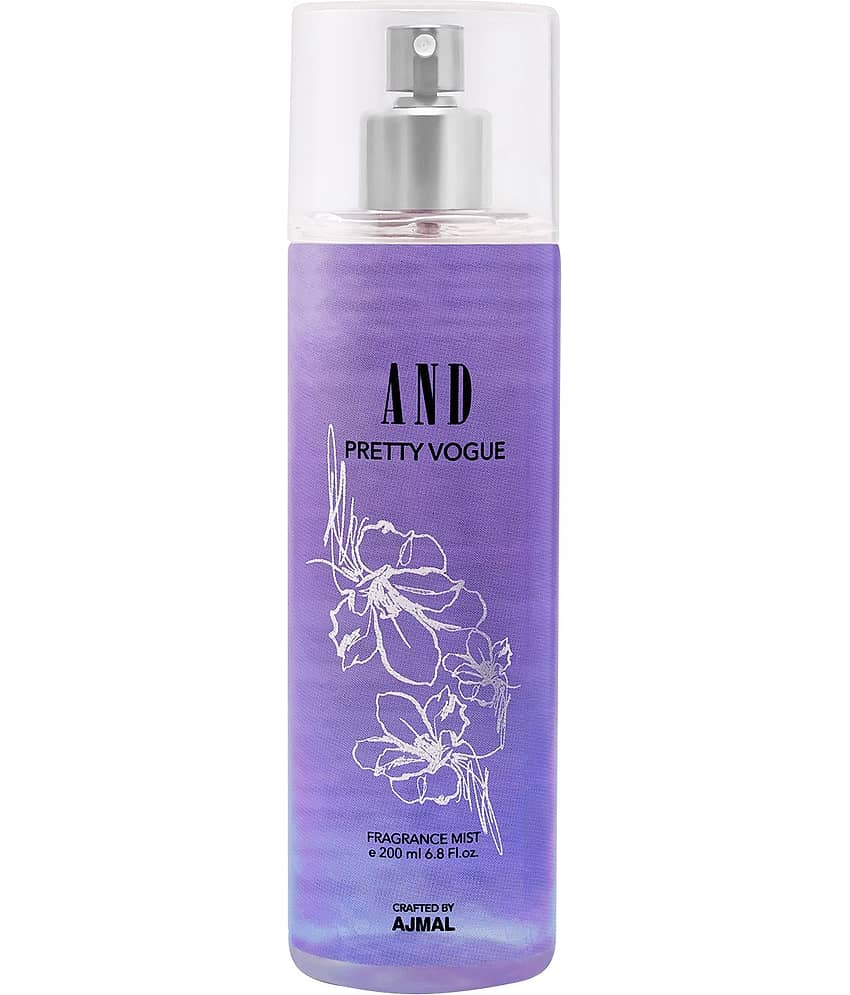 AND Pretty Vogue BodyMist Perfume 200ML Long Lasting Spray Gift For Women Crafted by Ajmal Pack of 1