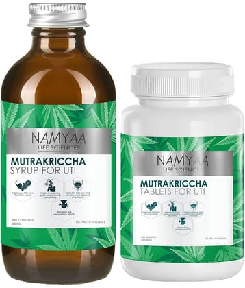 Namyaa Uti Treatment Kit- Tablet 560 Ml Pack of 2