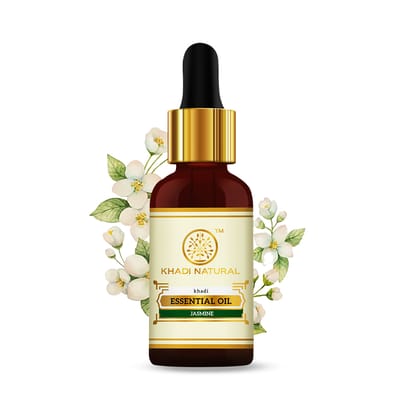 Khadi Natural Jasmine - Pure Essential Oil - 15ml Sale Khadi Natural Jasmine - Pure Essential Oil - 15ml Sale
