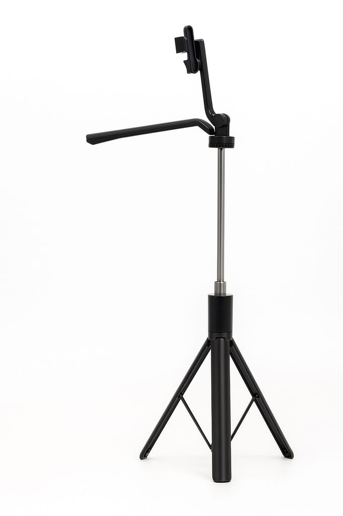 Smartphone Tripod with Adjustable Phone Holder