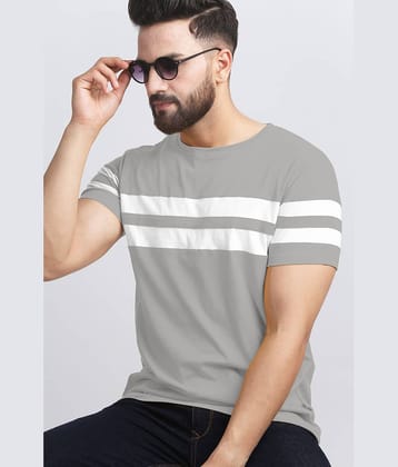 AUSK Pack of 1 Cotton Blend Regular Fit Men's T-Shirt ( Sea Green )