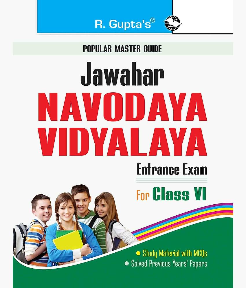 Jawahar Navodaya Vidyalaya Entrance Exam Guide for (6th) Class VI