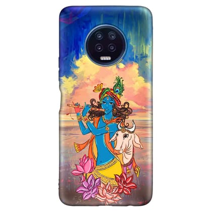 Lord Krishna NOTE 7 Premium Embossed Mobile cover