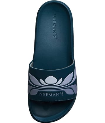 Neemans Breather Slides Blue Men's Slide Flip Flop