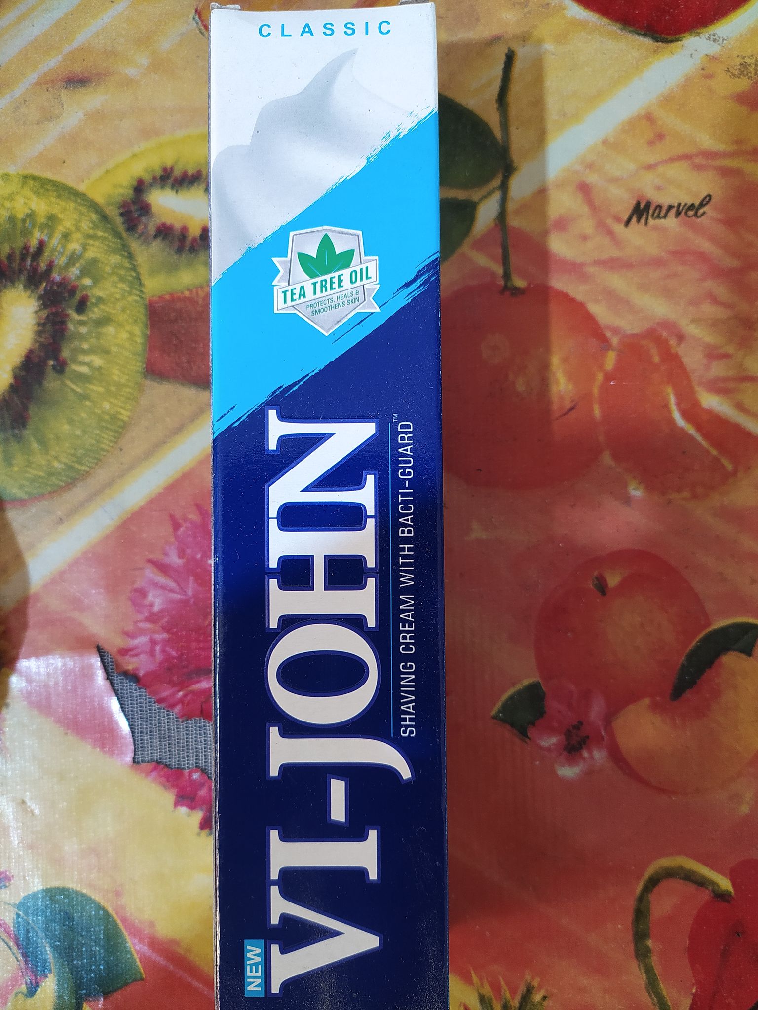 vi john shaving cream