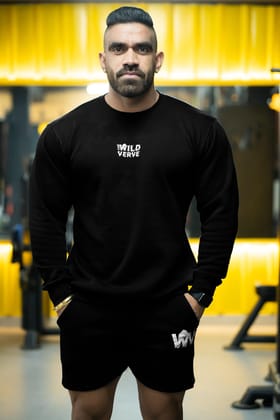 Wild Motion Urban Sweatshirt (BLACK)-S