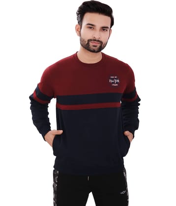Force NXT - Navy Cotton Regular Fit Men's Sweatshirt ( Pack of 1 )