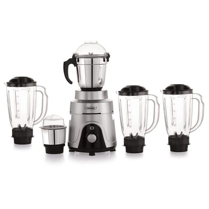 COOKWELL Acrylonitrile Butadiene Styrene Commercial Mixer Grinder 1200 W For Cafe, Restaurants, Hotels, Canteens (5 Jar), Silver COOKWELL Acrylonitrile Butadiene Styrene Commercial Mixer Grinder 1200 W For Cafe, Restaurants, Hotels, Canteens (5 Jar), Sil