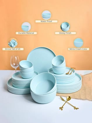 Market99 Minto Blue Sparkle Dinner Set