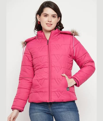 VERO AMORE - Polyester Pink Parka Jackets Pack of 1