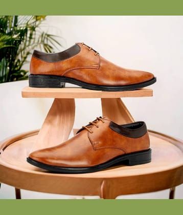 Mechlo Partywear Formal shoes Brown Men's Outdoor Shoes
