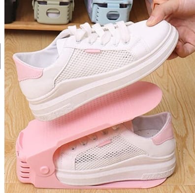 Adjustable Folding Shoe Slots Organizer