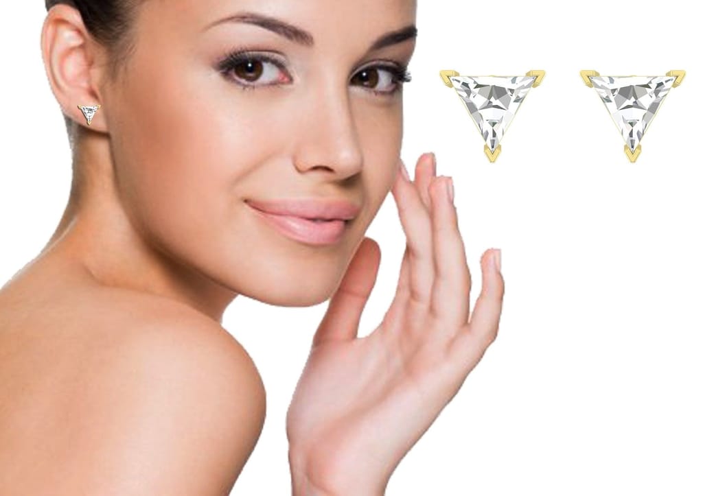 Triangle Solitaire Studs