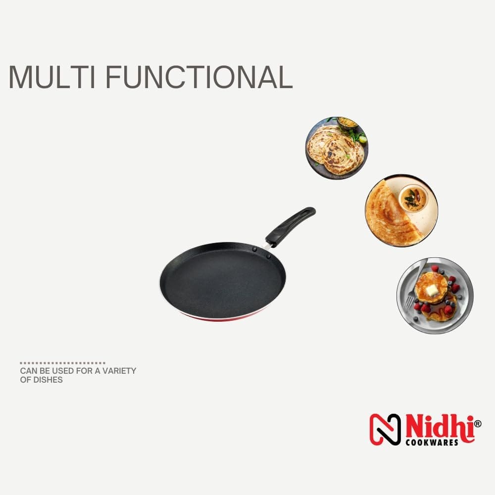 Nidhi Non-Stick Dosa Tawa, 240 Mm, Aluminium