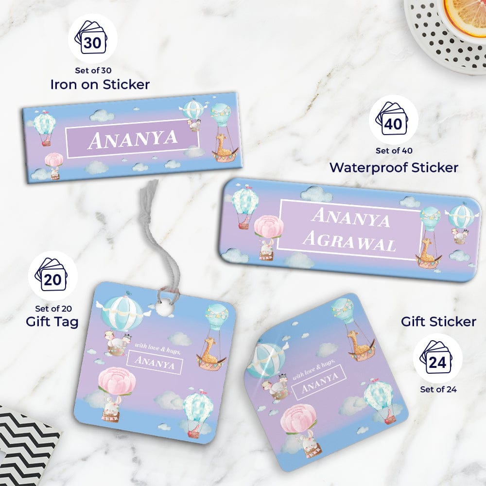 Happy Ballooners Gifting Value Pack-Blue Lilac Gradient