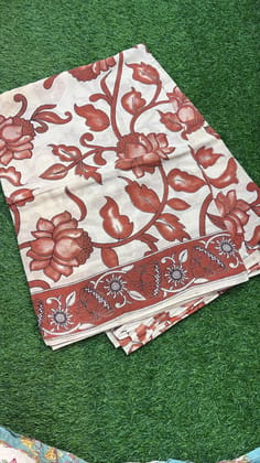 Kalamkari cotton saree