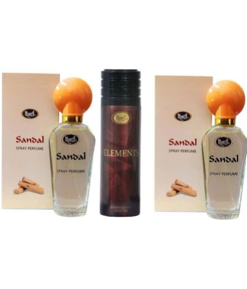 Monet 2 SUN DAL PERFUME ,1 ELEMENTS DEODORANT Deodorant Spray for Men,Women 260 ml ( Pack of 3 )